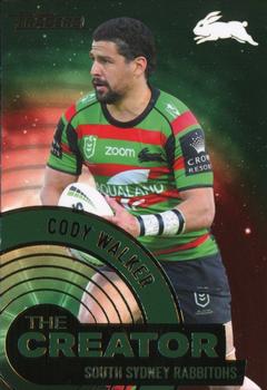 2022 NRL Traders - The Creator #TC12 Cody Walker Front